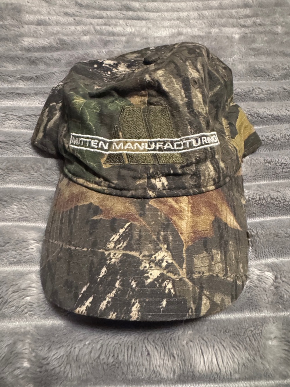 Mitten Manufacturing Camo Baseball Cap